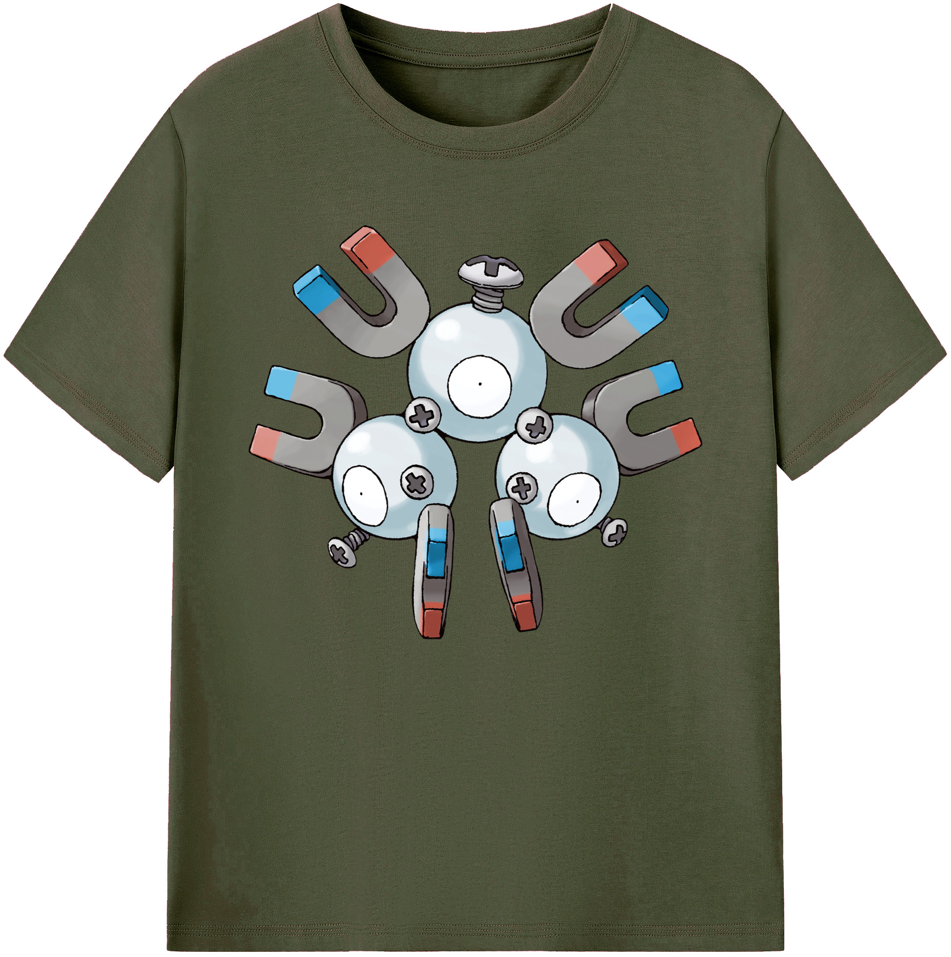 （画像用） ポケットモンスター Pokémon 綿100％ メンズ半袖Tシャツ｜肌触りやわらか＆通気性